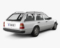 Mercedes-Benz Eクラス Wagon 1993 3Dモデル 後ろ姿
