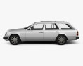 Mercedes-Benz E-Klasse Wagon 1993 3D-Modell Seitenansicht