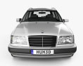 Mercedes-Benz Classe E Wagon 1993 Modello 3D vista frontale