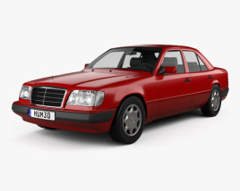 Mercedes-Benz Eクラス セダン 1993 3Dモデル