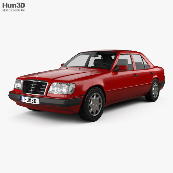 Mercedes-Benz E-class sedan 1996 3D model