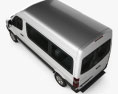 Mercedes-Benz Sprinter Passenger Van 2016 3D模型 顶视图