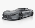 Mercedes-Benz AMG Vision Gran Turismo 2014 3d model wire render