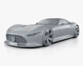 Mercedes-Benz AMG Vision Gran Turismo 2014 3d model clay render