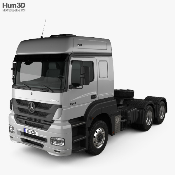 Mercedes-Benz Axor Tractor Truck 2022 3D model