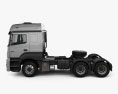 Mercedes-Benz Axor Tractor Truck 2022 3d model side view