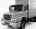 Mercedes-Benz Atron Box Truck 2022 3d model