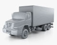 Mercedes-Benz Atron Box Truck 2022 3d model clay render