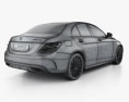 Mercedes-Benz C-Klasse AMG Line (W205) sedan 2014 3D-Modell