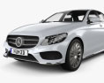 Mercedes-Benz Classe C AMG Line (W205) Berlina 2014 Modello 3D