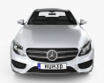Mercedes-Benz C-Klasse AMG Line (W205) sedan 2014 3D-Modell Vorderansicht