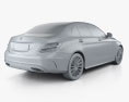 Mercedes-Benz C-Klasse AMG Line (W205) sedan 2014 3D-Modell