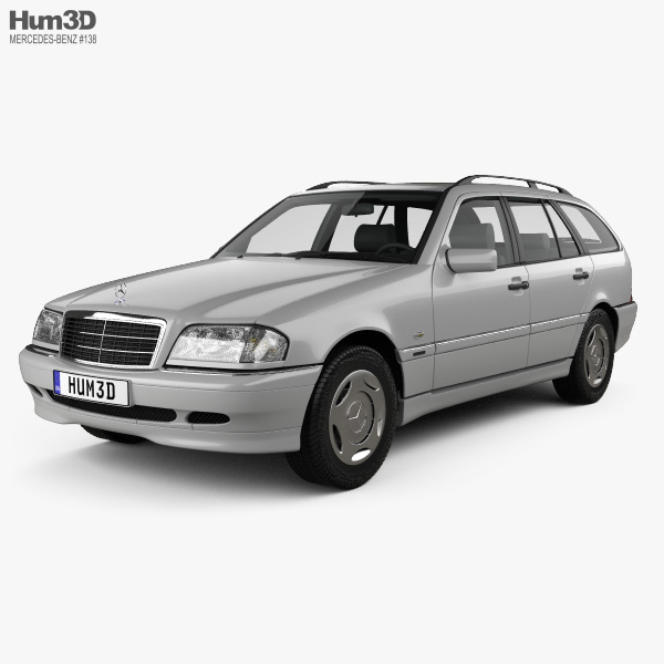 Mercedes-Benz C级 (S202) estate 1997 3D模型