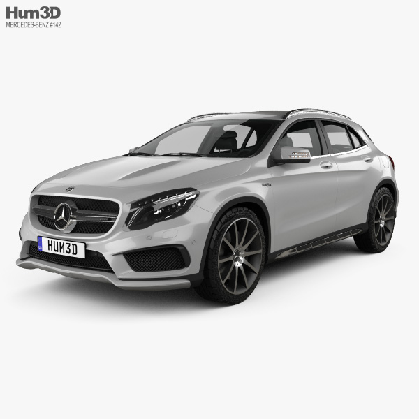 Mercedes-Benz GLA-class 45 AMG 2016 3D model