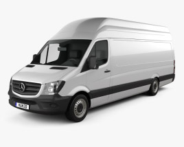 Mercedes-Benz Sprinter Panel Van ELWB SHR 2016 3D model