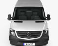 Mercedes-Benz Sprinter Furgoneta ELWB SHR 2013 Modello 3D vista frontale