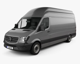 Mercedes-Benz Sprinter Panel Van LWB SHR 2016 3D model