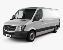 Mercedes-Benz Sprinter Kastenwagen SWB SR 2013 3D-Modell