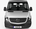 Mercedes-Benz Sprinter Passenger Van CWB SR 2016 3D模型 正面图