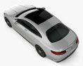 Mercedes-Benz S-Klasse (C217) coupé AMG Sports Package 2014 3D-Modell Draufsicht