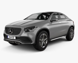 Mercedes-Benz Coupe SUV 2015 3D 모델 