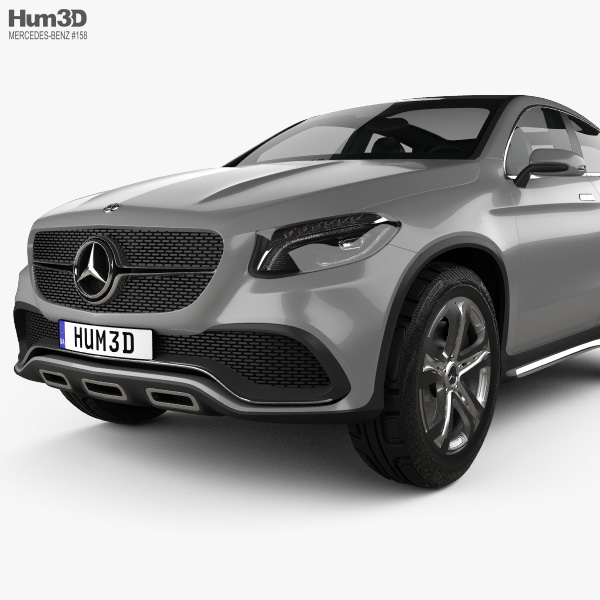 Mercedes Benz Coupe Suv 14 3d Model Vehicles On Hum3d