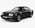 Mercedes-Benz Eクラス AMG widebody クーペ 1988 3Dモデル