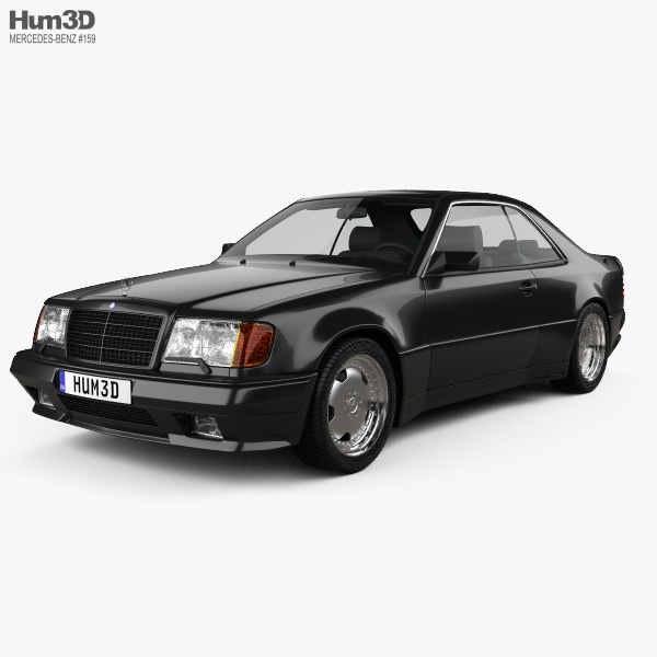 Mercedes-Benz E级 AMG widebody coupe 1988 3D模型