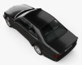 Mercedes-Benz Eクラス AMG widebody クーペ 1988 3Dモデル top view