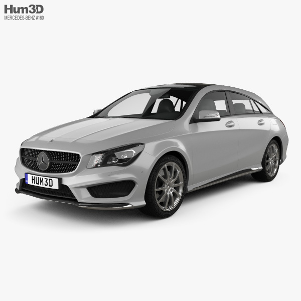 Mercedes-Benz CLA-class (C117) Shooting Brake 2016 3D model