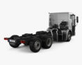 Mercedes-Benz Econic Chassis Truck 2014 3d model back view