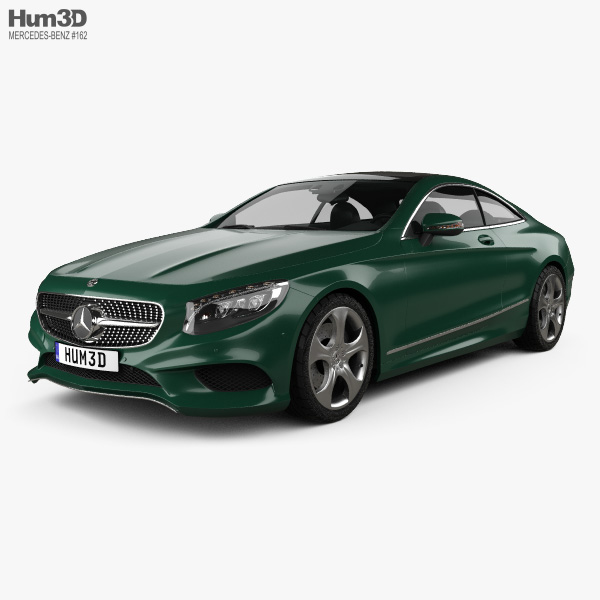 Mercedes-Benz S-class (C217) coupe 2020 3D model