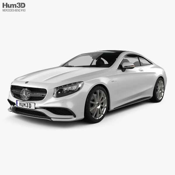 Mercedes-Benz S-class 63 AMG (C217) coupe 2020 3D model