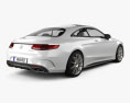 Mercedes-Benz S-class 63 AMG (C217) coupe 2020 3d model back view
