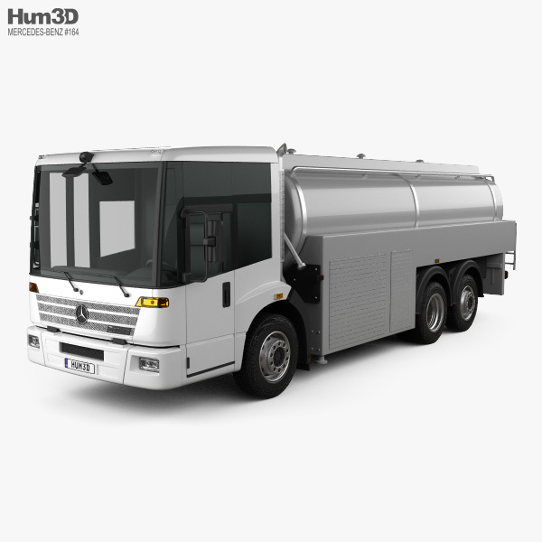 Mercedes-Benz Econic Tanker Truck 2016 3D model