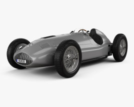 3D model of Mercedes-Benz W165 1939