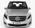 Mercedes-Benz Classe V 2017 Modello 3D vista frontale