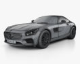 Mercedes-Benz AMG GT 2017 3d model wire render