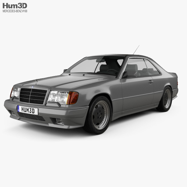 Mercedes-Benz E级 AMG coupe 1988 3D模型