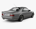 Mercedes-Benz Eクラス AMG クーペ 1988 3Dモデル 後ろ姿
