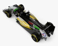 Force India 2014 3D-Modell Draufsicht