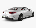 Mercedes-Benz S-class AMG Sports Package (C217) coupe with HQ interior 2020 3d model back view