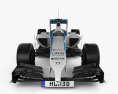 Williams FW36 2014 3d model front view