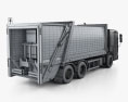 Mercedes-Benz Econic Garbage Truck Rolloffcon 3axle 2012 3d model