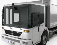 Mercedes-Benz Econic Müllwagen Rolloffcon 3axle 2009 3D-Modell