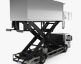 Mercedes-Benz Econic Airport Lift Platform Truck 2016 Modelo 3D vista trasera