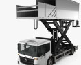Mercedes-Benz Econic Airport Lift Platform Truck 2016 Modelo 3D