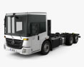 Mercedes-Benz Econic Chassis Truck 3axle 2016 3d model