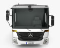 Mercedes-Benz Econic Chassis Truck 3axle 2016 3d model front view