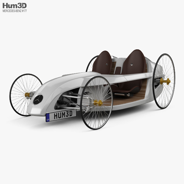 Mercedes-Benz F-Cell Roadster 2009 3D model